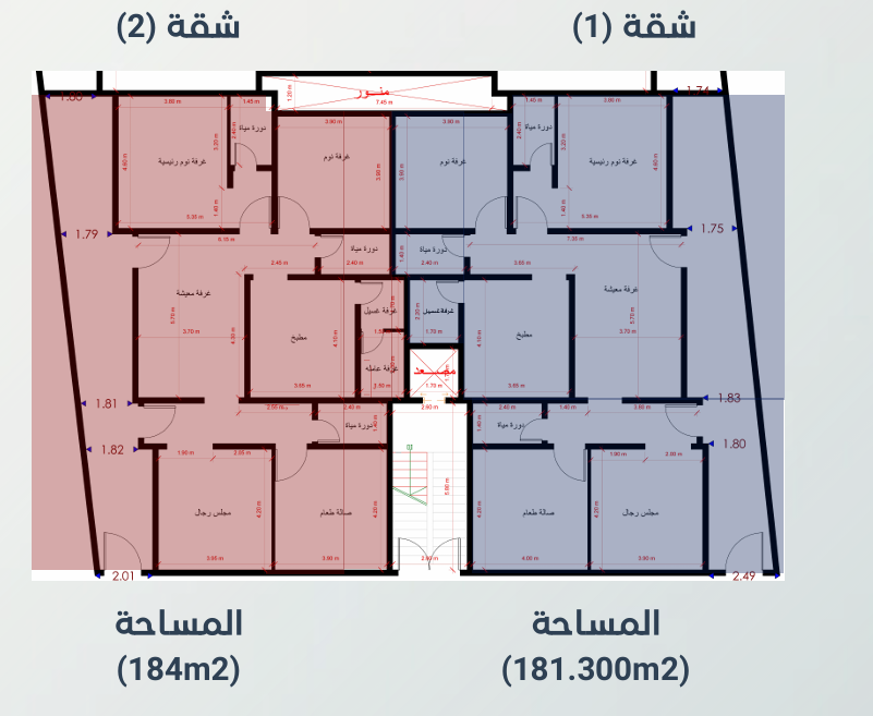 مخطط الوحدة الكامل — سِعة - SIAH 2