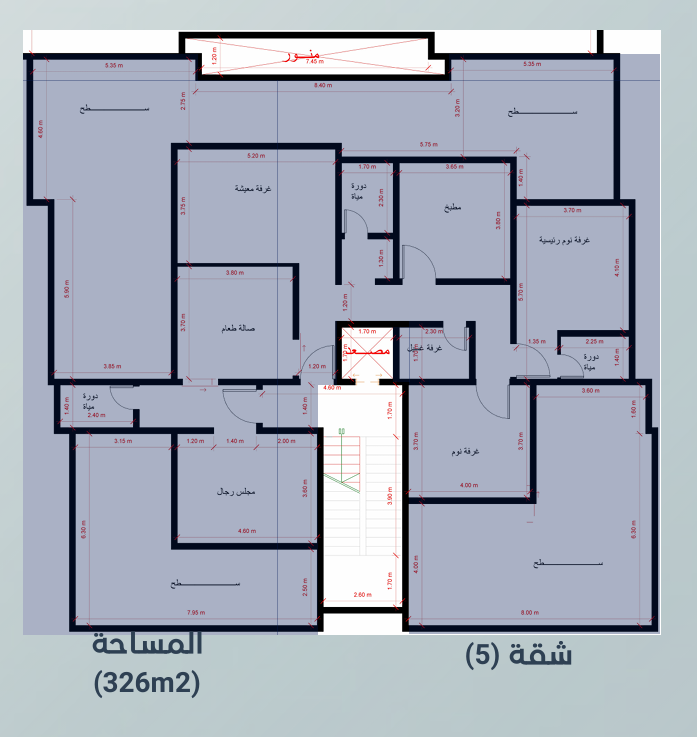 مخطط الوحدة الكامل — سِعة - SIAH 5